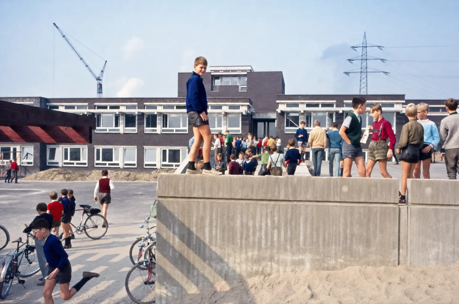 Das neue Schulgebäude des Gymnasiums Am Stoppenberg