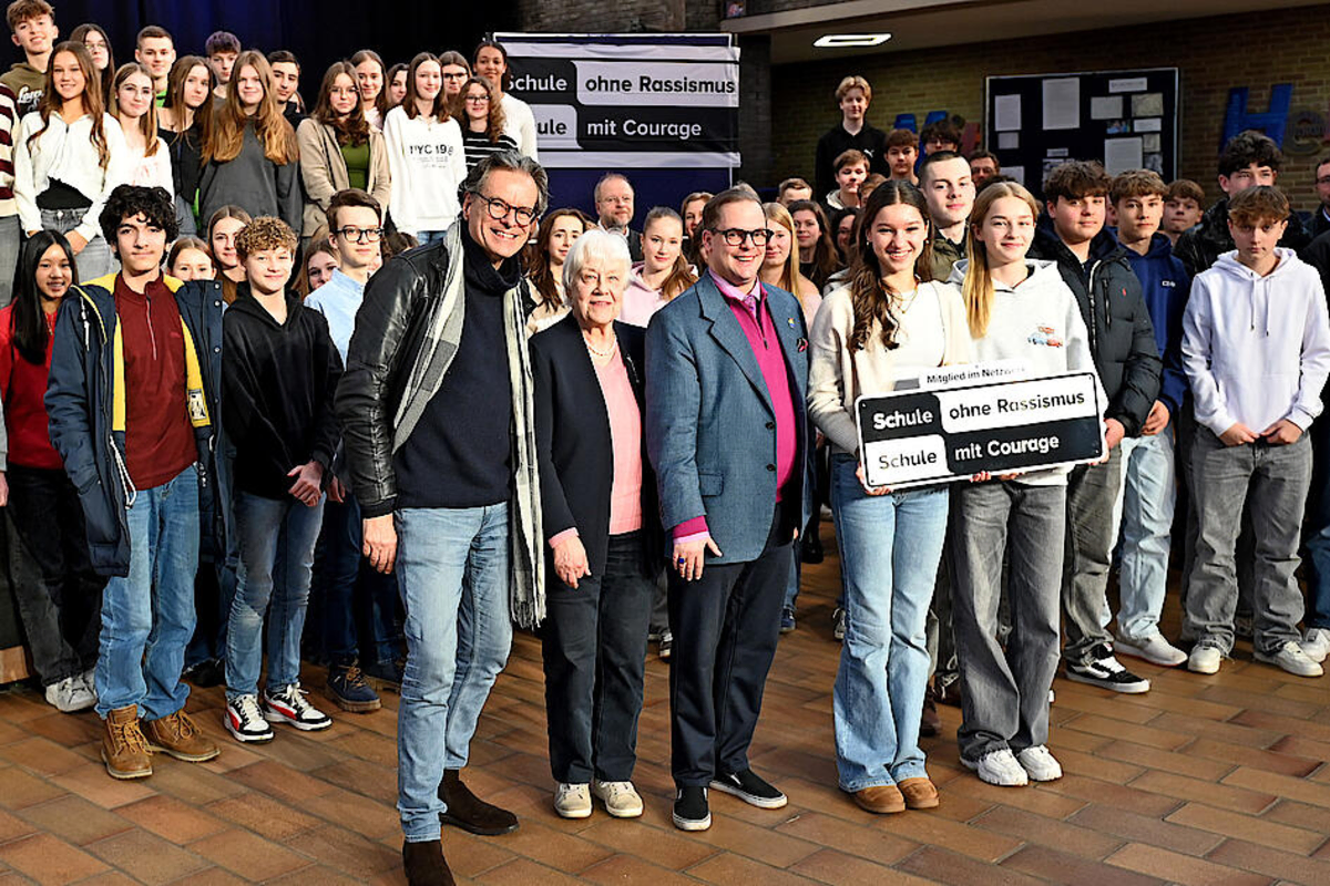 Auszeichnung als Schule ohne Rassismus – Schule mit Courage